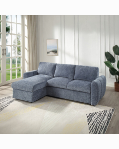Nuriel Reversible Sectional Sofa w/Sleeper & Storage 