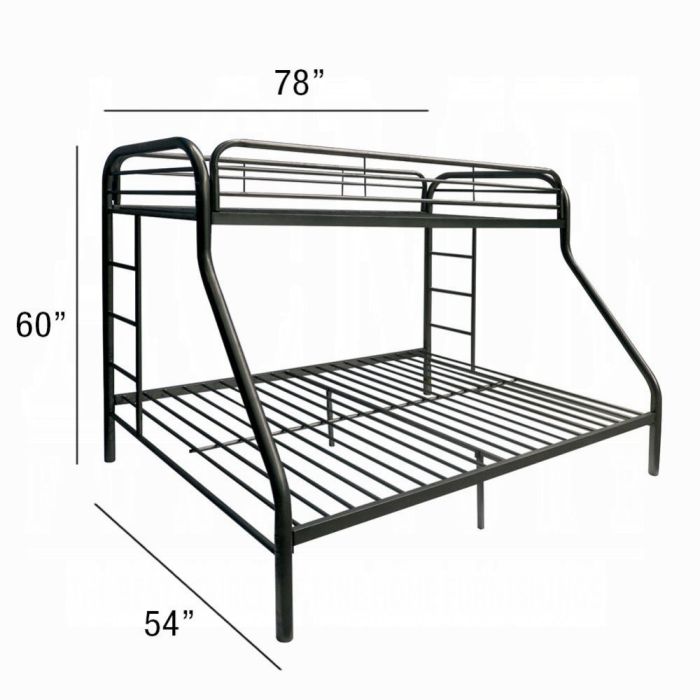 Tritan Twin/Full Bunk Bed