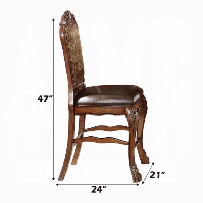 Dresden Counter Height Chair (Set-2)