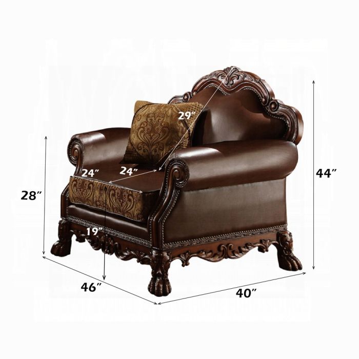 Dresden Chair W/Pillow
