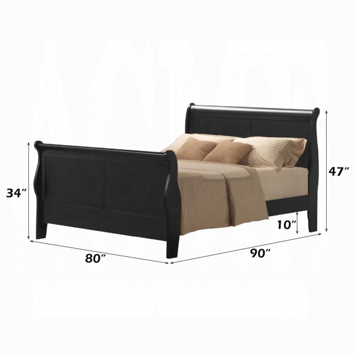 Louis Philippe III EK Bed