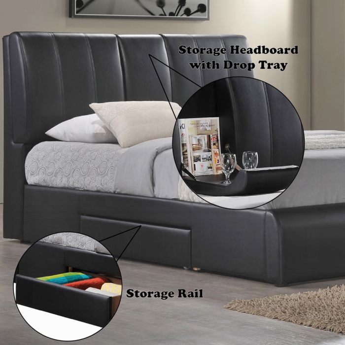 Kofi EK Bed W/Storage