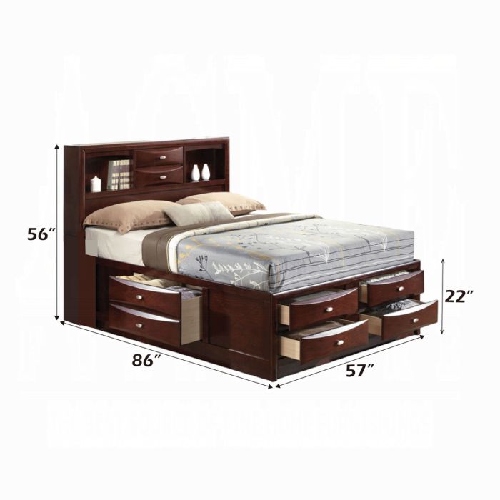Ireland Full Bed W/Storage