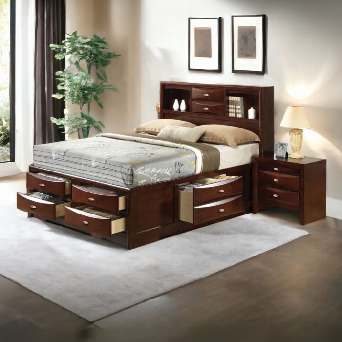 Ireland EK Bed W/Storage