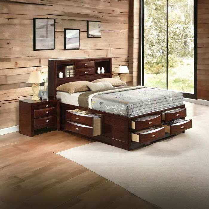 Ireland EK Bed W/Storage