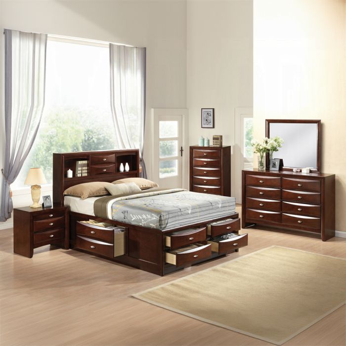Ireland EK Bed W/Storage