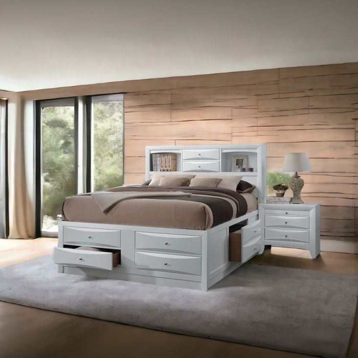 Ireland EK Bed W/Storage