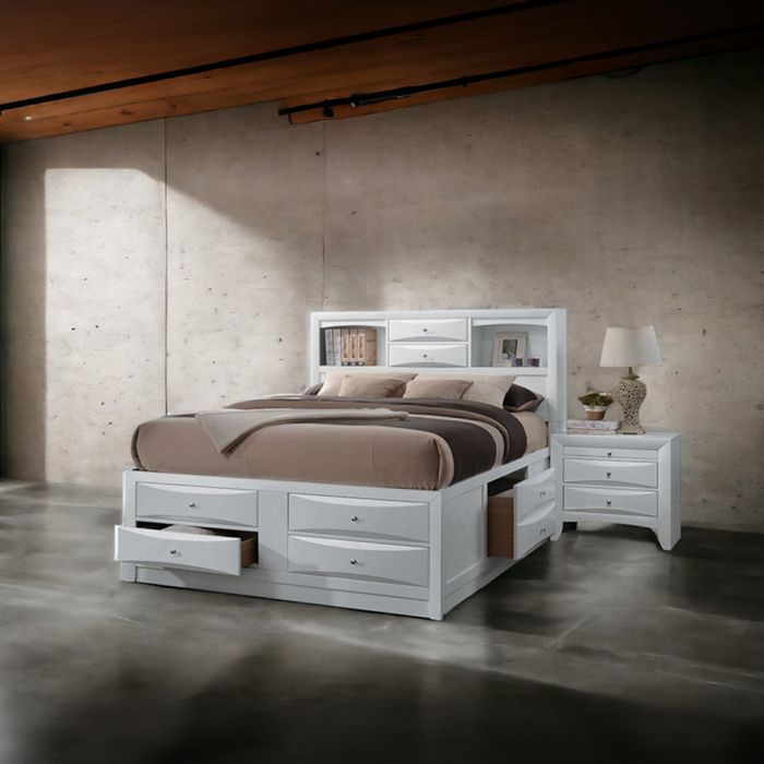 Ireland Queen Bed W/Storage
