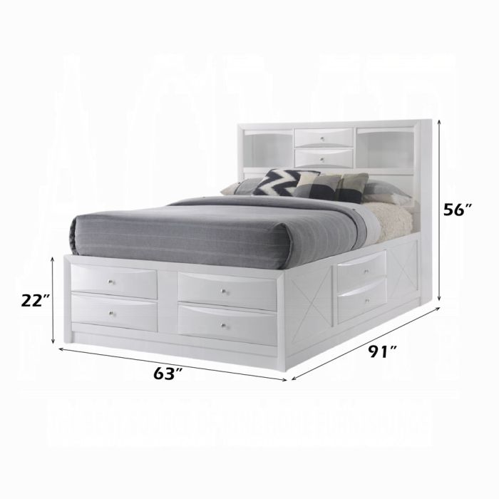 Ireland Queen Bed W/Storage