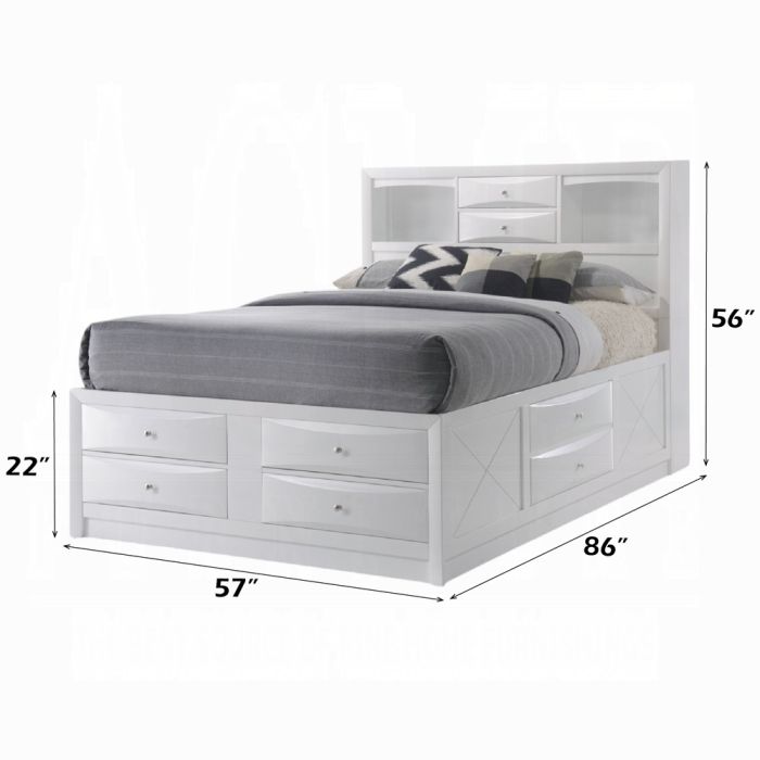 Ireland Full Bed W/Storage