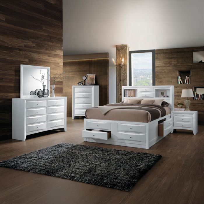 Ireland Full Bed W/Storage