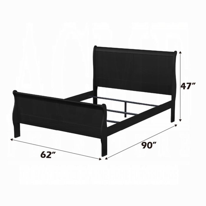 Louis Philippe Queen Bed
