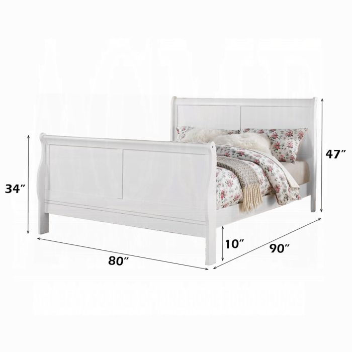 Louis Philippe III EK Bed