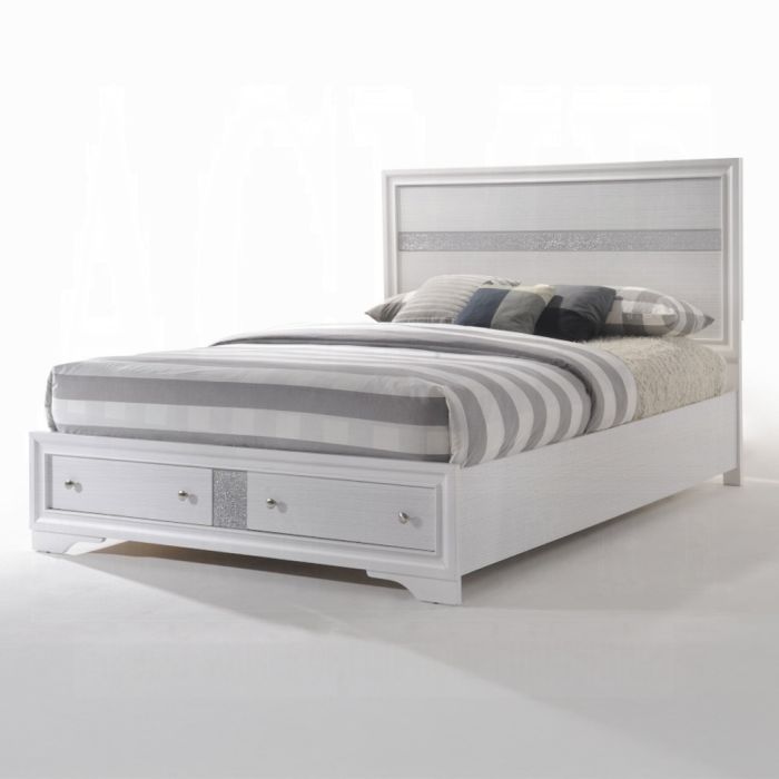 Naima EK Bed W/Storage