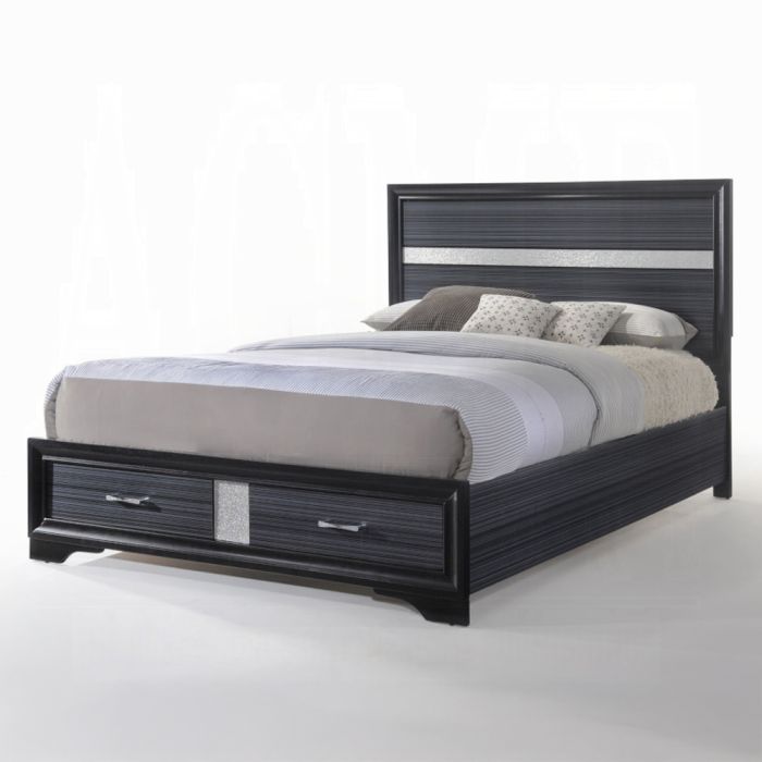 Naima Queen Bed W/Storage