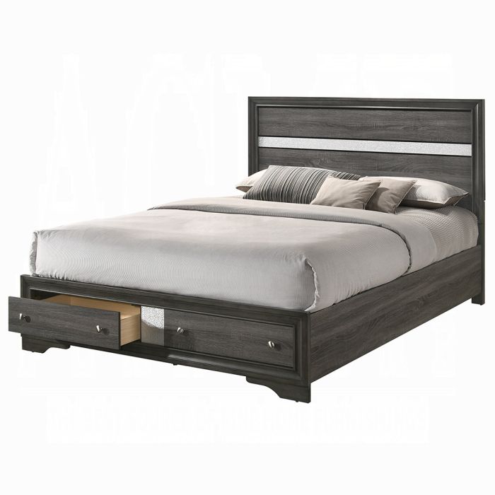 Naima Queen Bed W/Storage