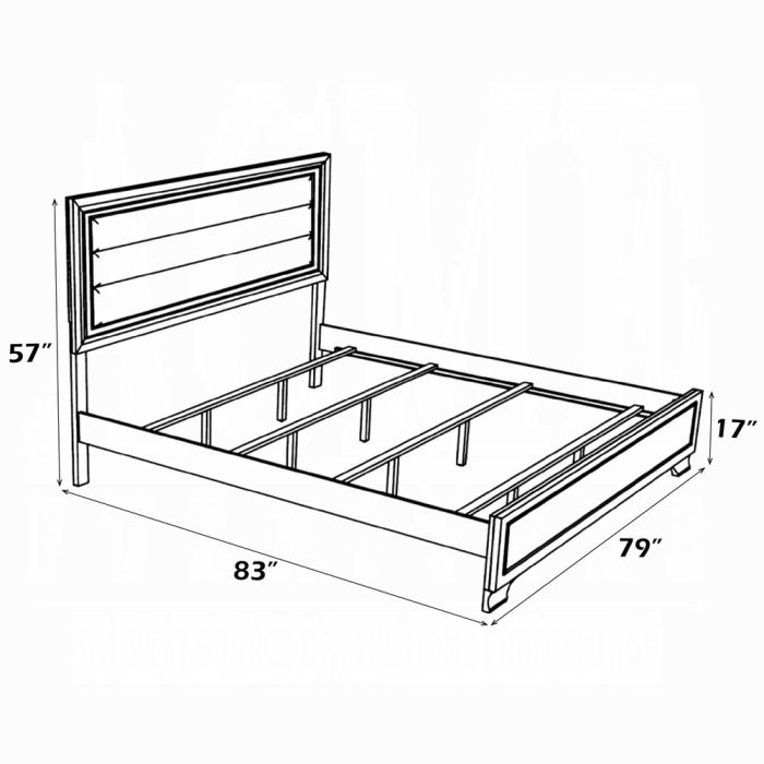 Carine II EK Bed