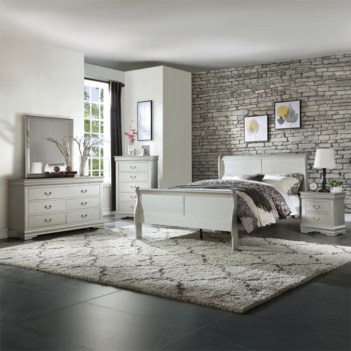 Louis Philippe Twin Bed