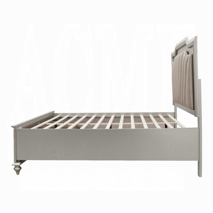Kaitlyn EK Bed W/Led & Storage