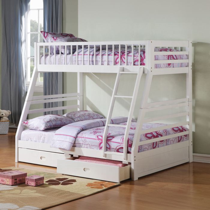 Jason Twin/Full Bunk Bed W/Storage