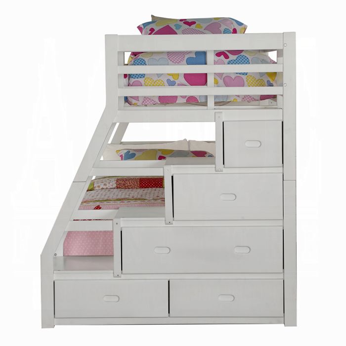 Jason Twin/Full Bunk Bed W/Trundle & Storage