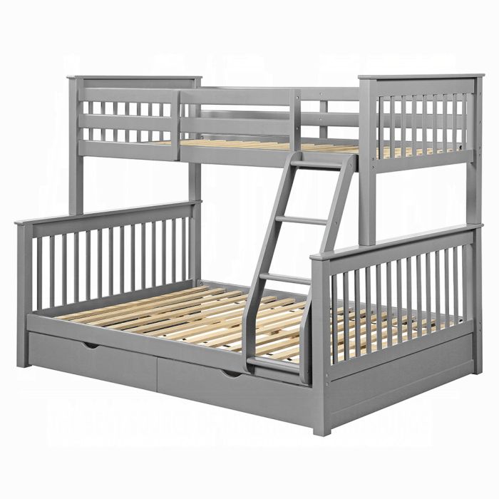 Haley II Twin/Full Bunk Bed W/Storage