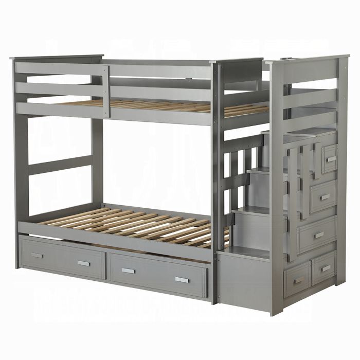 Allentown Twin/Twin Bunk Bed W/Trundle & Storage