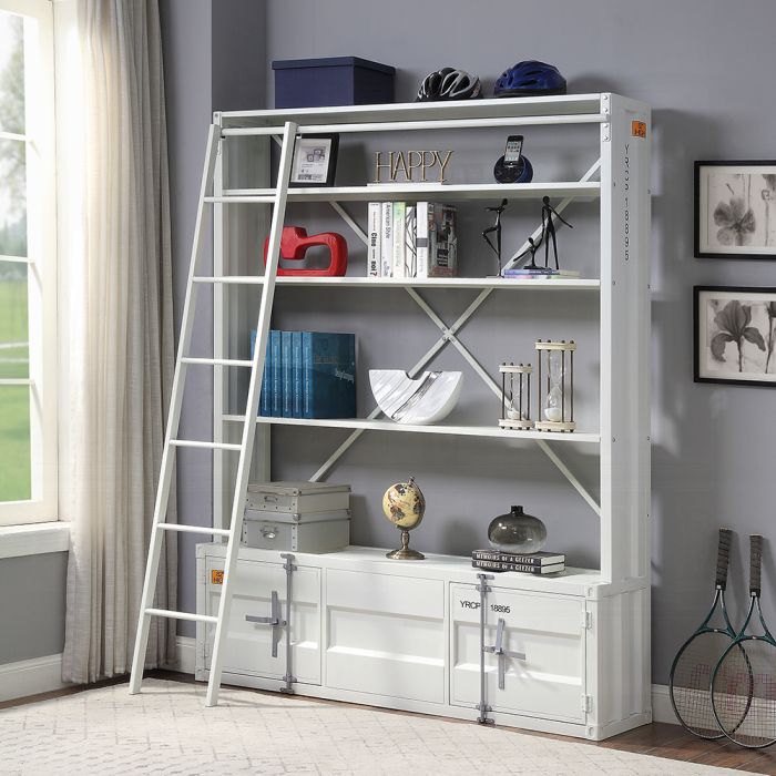 Cargo Bookcase W/Ladder