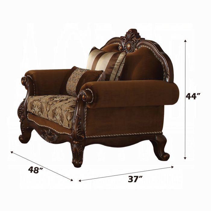 Jardena Chair W/2 Pillows (Same LV01593)