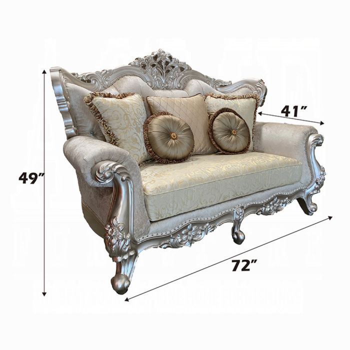 Bently Loveseat W/5 Pillows(Same Lv01580)