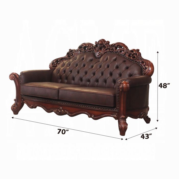 Vendome Loveseat W/3 Pillows
