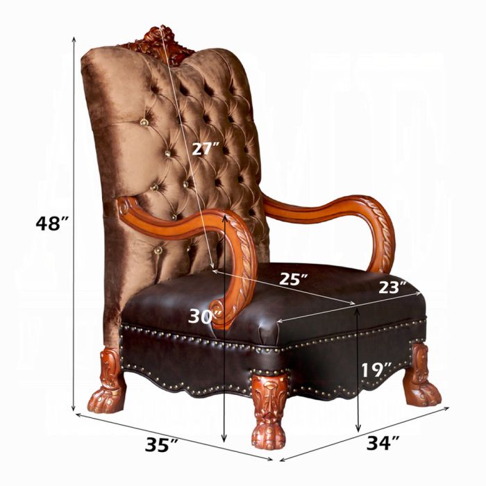 Dresden Chair W/Pillow