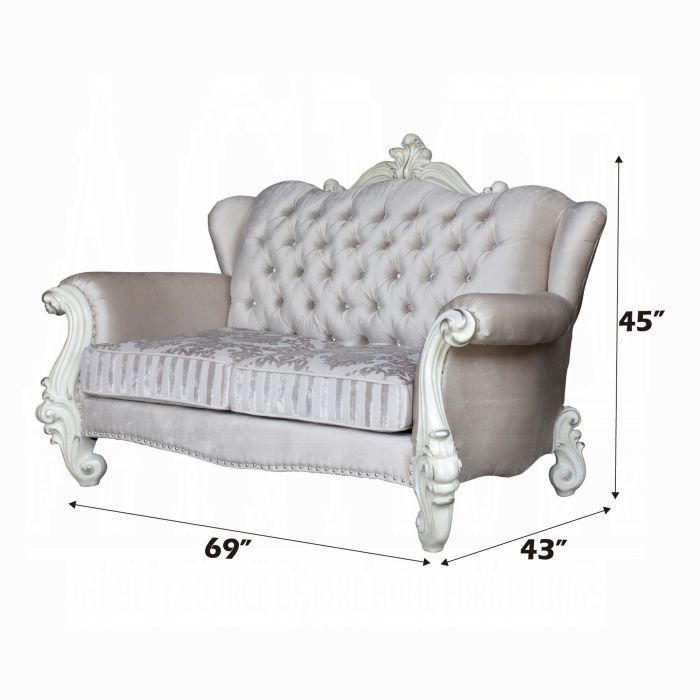 Versailles Loveseat W/3 Pillows