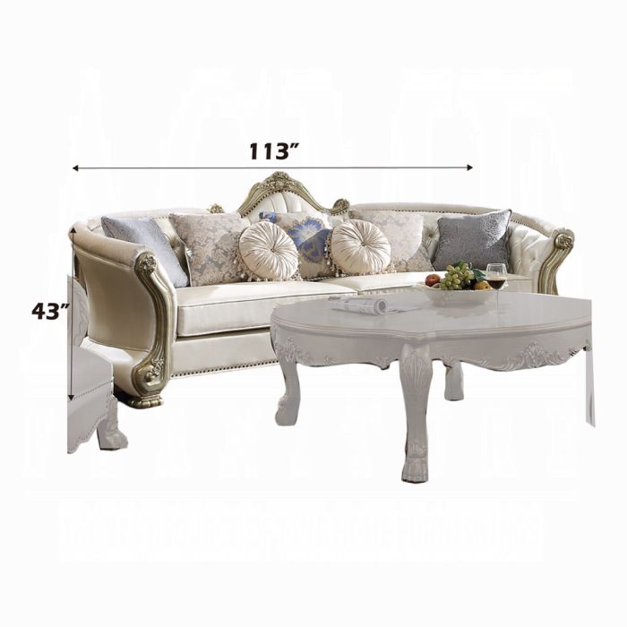 Dresden II Sofa W/7 Pillows