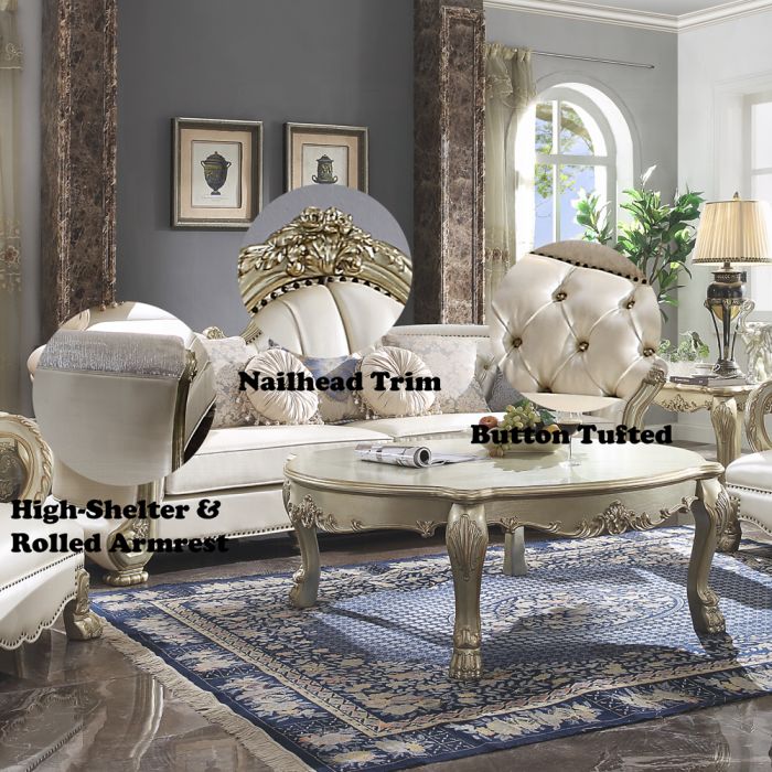 Dresden II Sofa W/7 Pillows