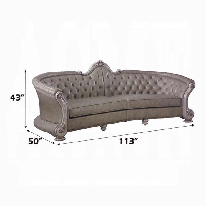 Dresden Sofa W/5 Pillows