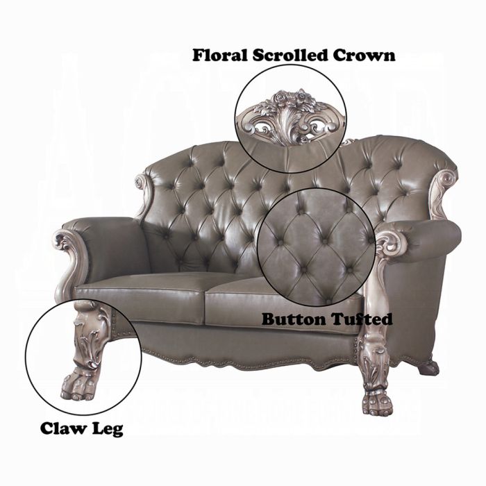 Dresden Loveseat W/3 Pillows
