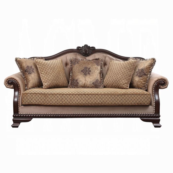 Chateau De Ville Sofa W/5 Pillows (Same LV01588)