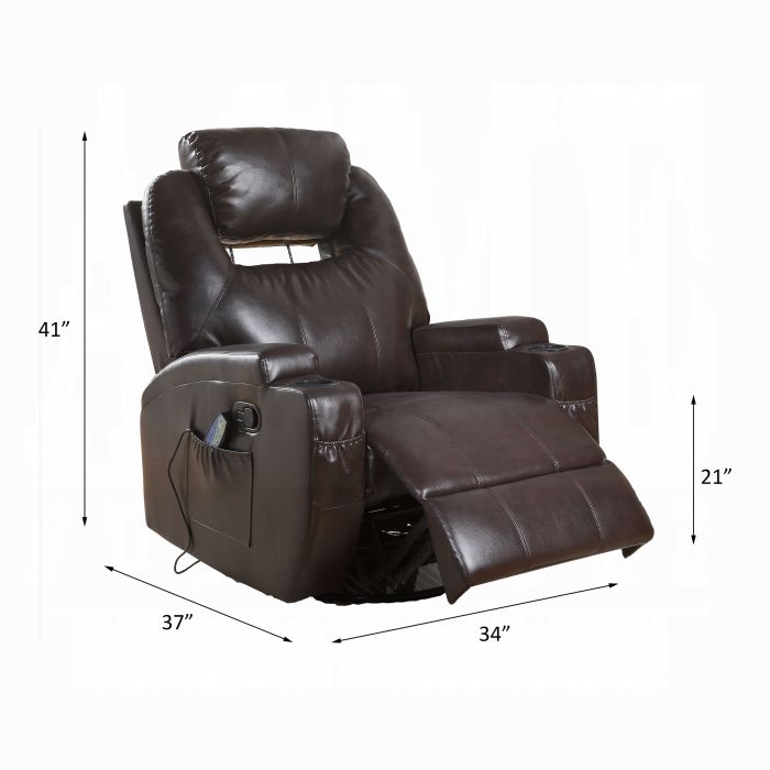Waterlily Motion Rocker Recliner W/Swivel