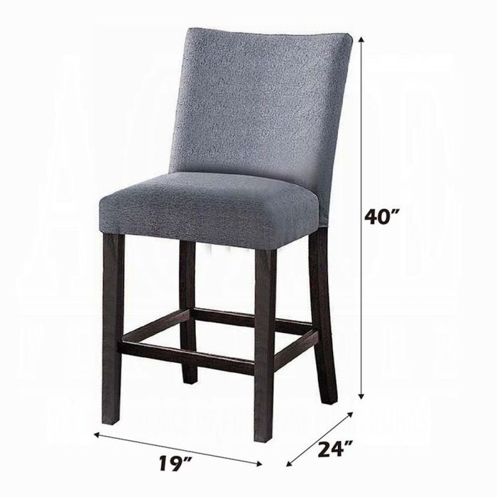 Yelena Counter Height Chair (Set-2)