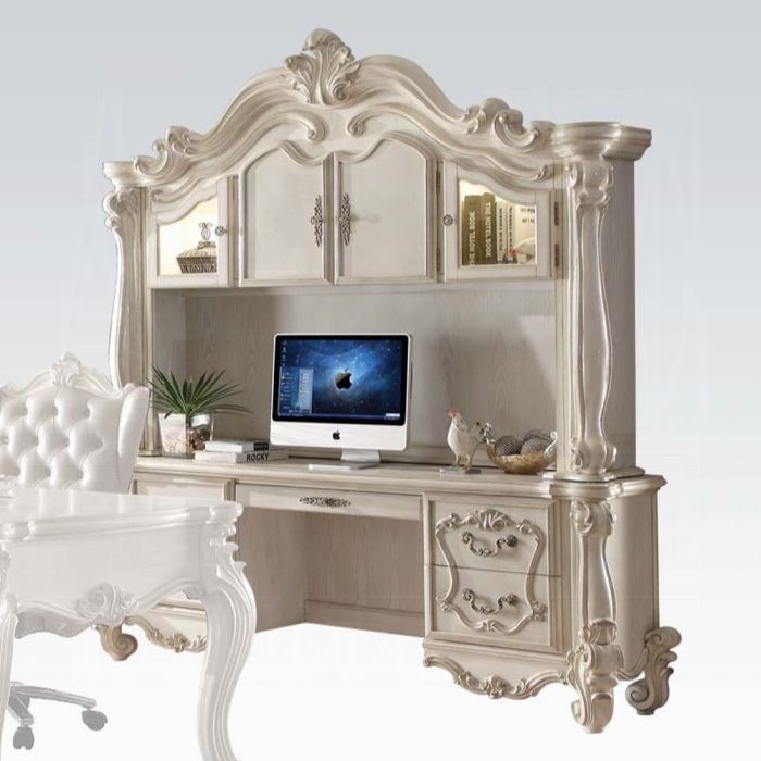Versailles Executive Computer Desk W/Hutch