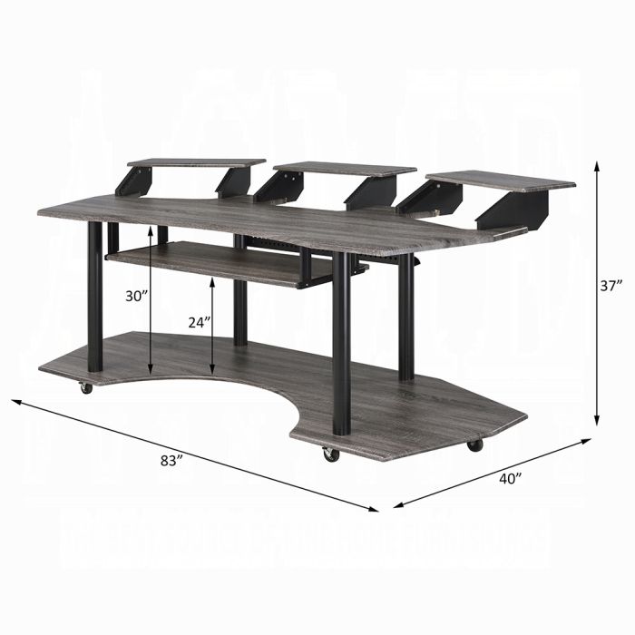 Eleazar 83" Music Studio Desk