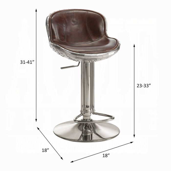 Brancaster Adjustable Stool W/Swivel