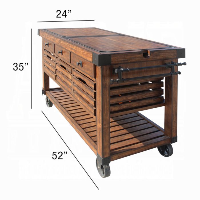 Kaif Kitchen Cart