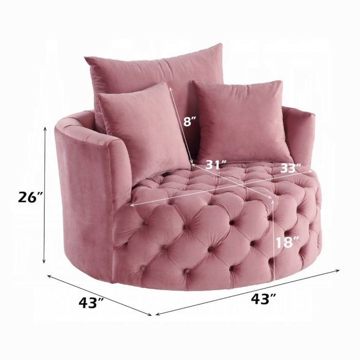 Zunyas Accent Chair W/Swivel