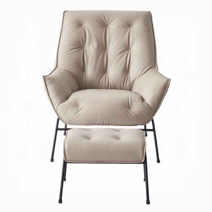 Zusa Accent Chair & Ottoman