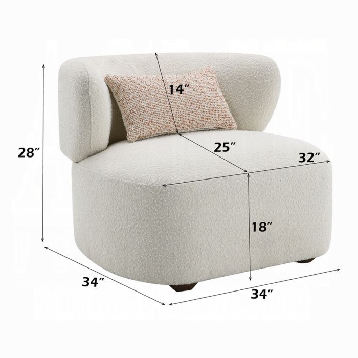 Darius Accent Chair w/Pillow
