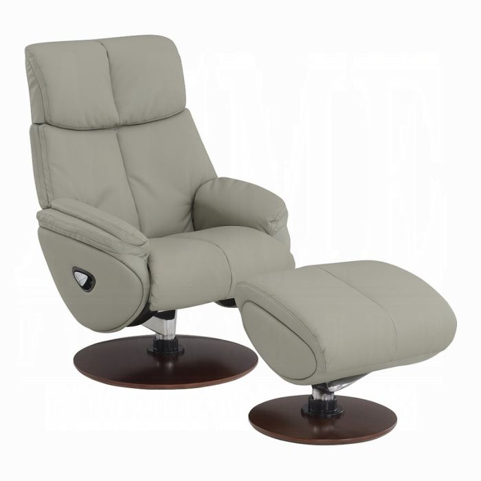 Kandoro MOTION ACCENT CHAIR W/SWIVEL & OTTOMAN