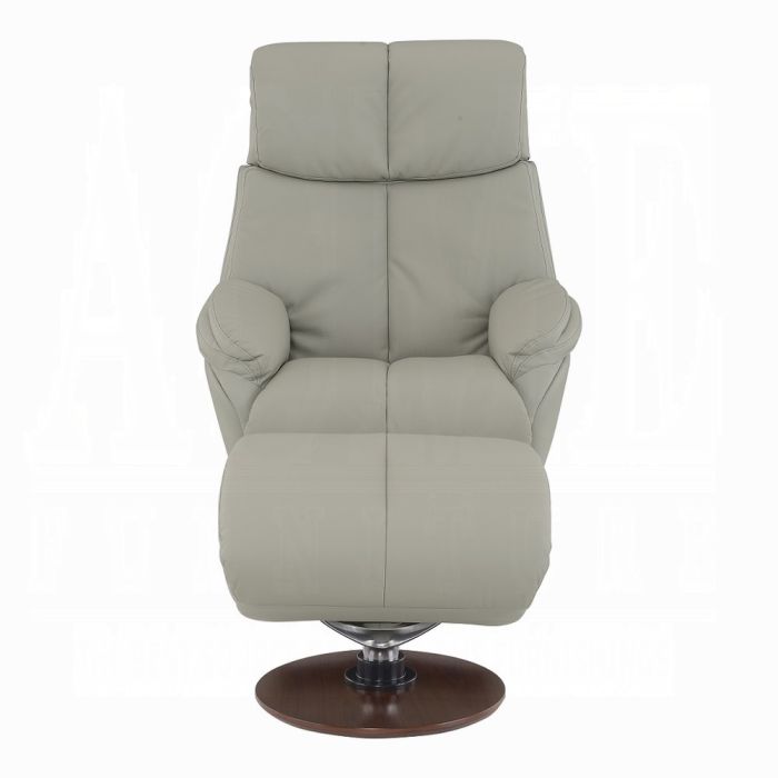 Kandoro MOTION ACCENT CHAIR W/SWIVEL & OTTOMAN