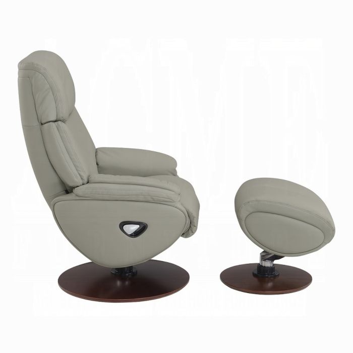 Kandoro MOTION ACCENT CHAIR W/SWIVEL & OTTOMAN